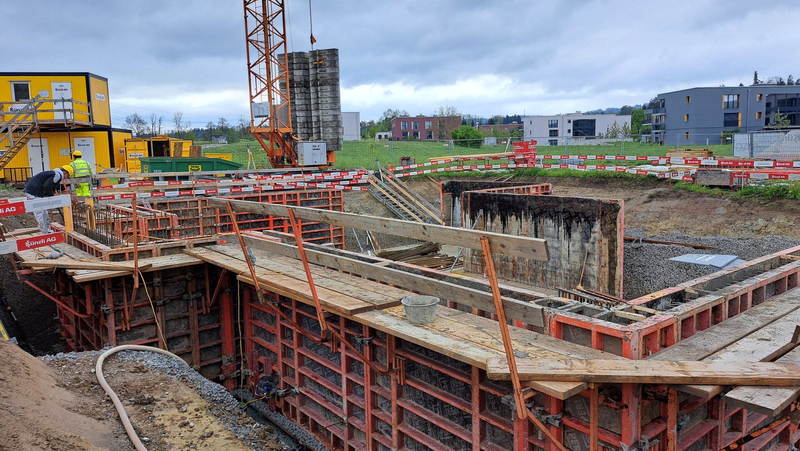 Wände Untergeschoss