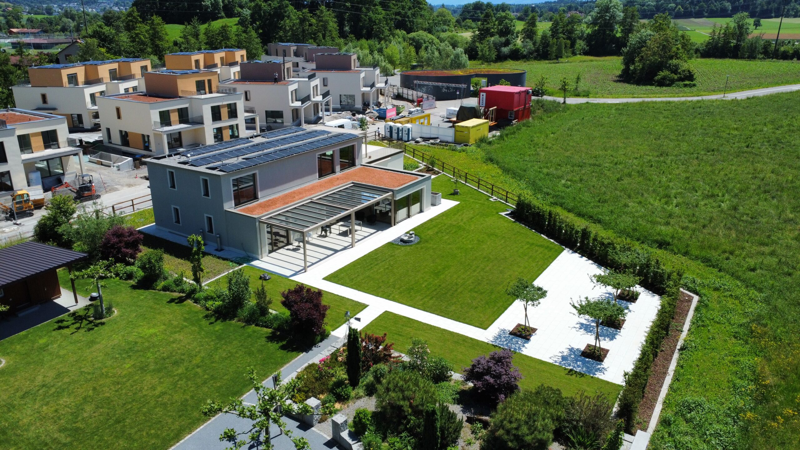 Grosszügiger Garten