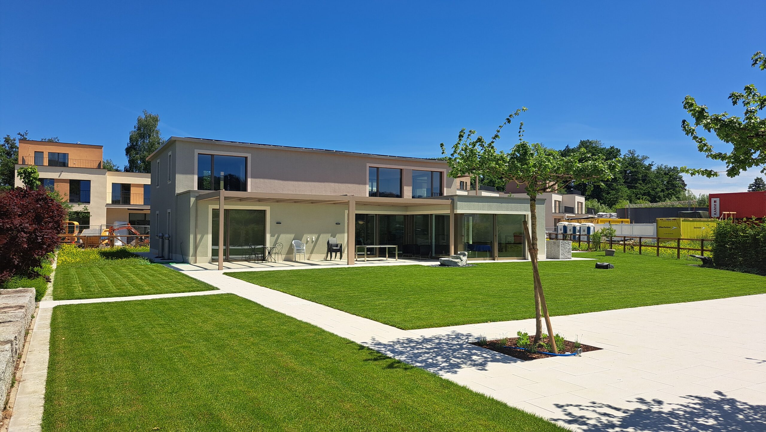 Garten mit Sitzplatz