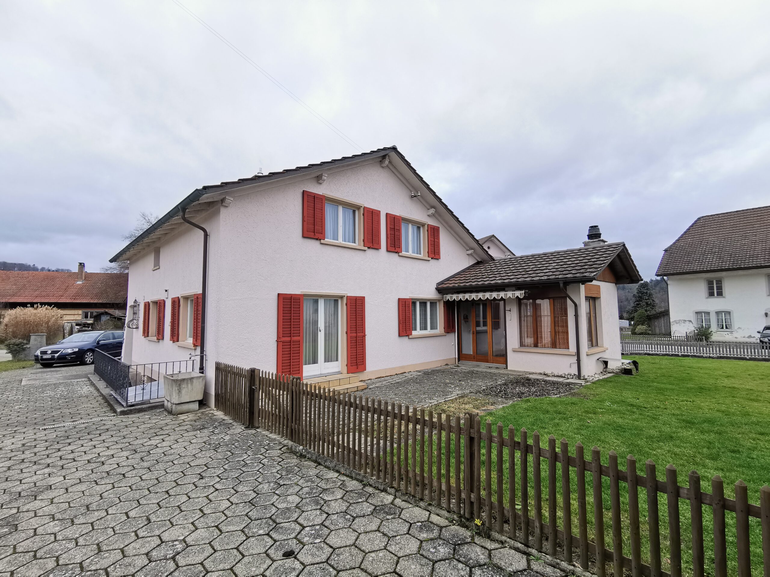 Ansicht vor Baubeginn