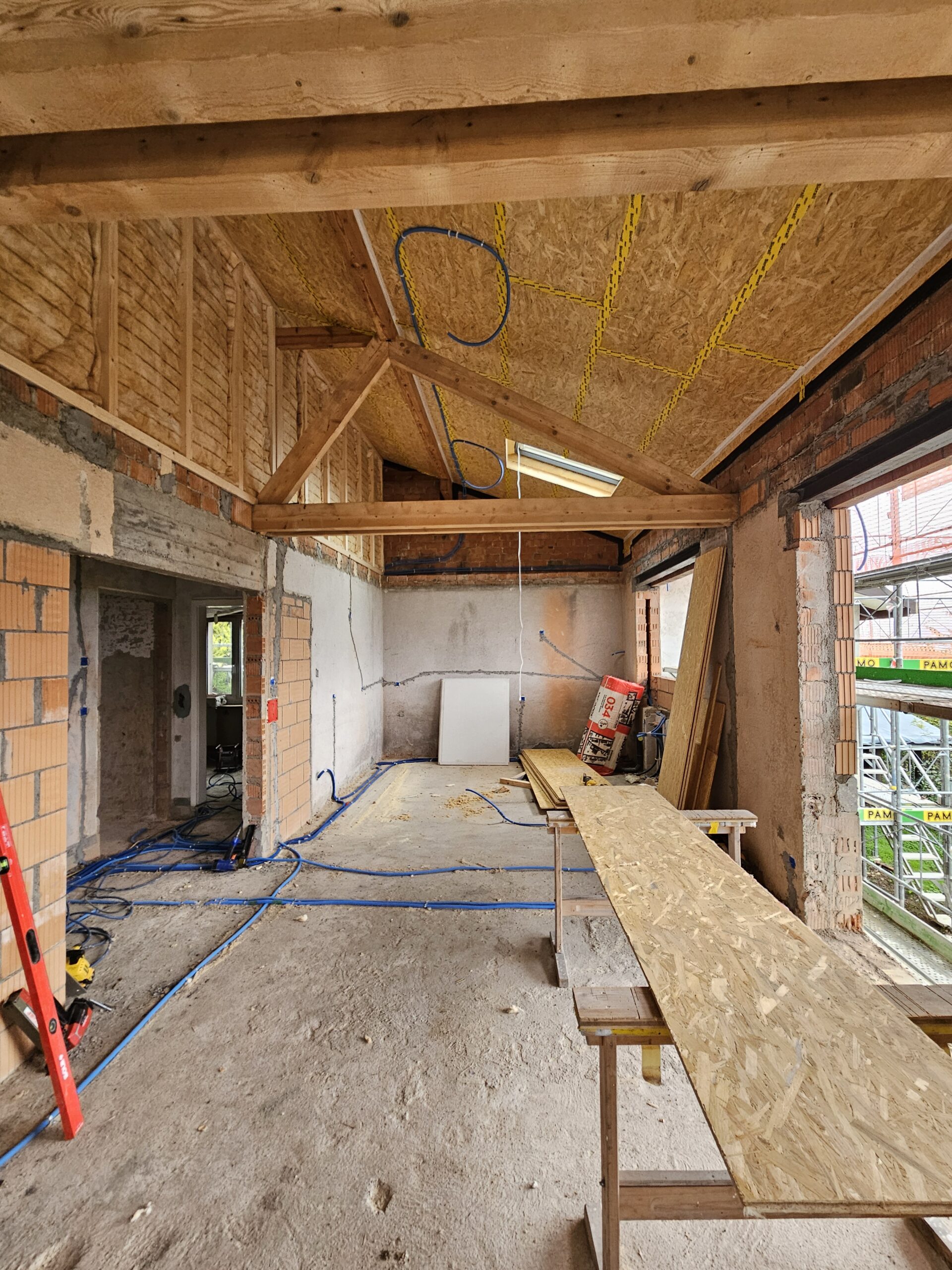 Wohnzimmer Blick Richtung Küche