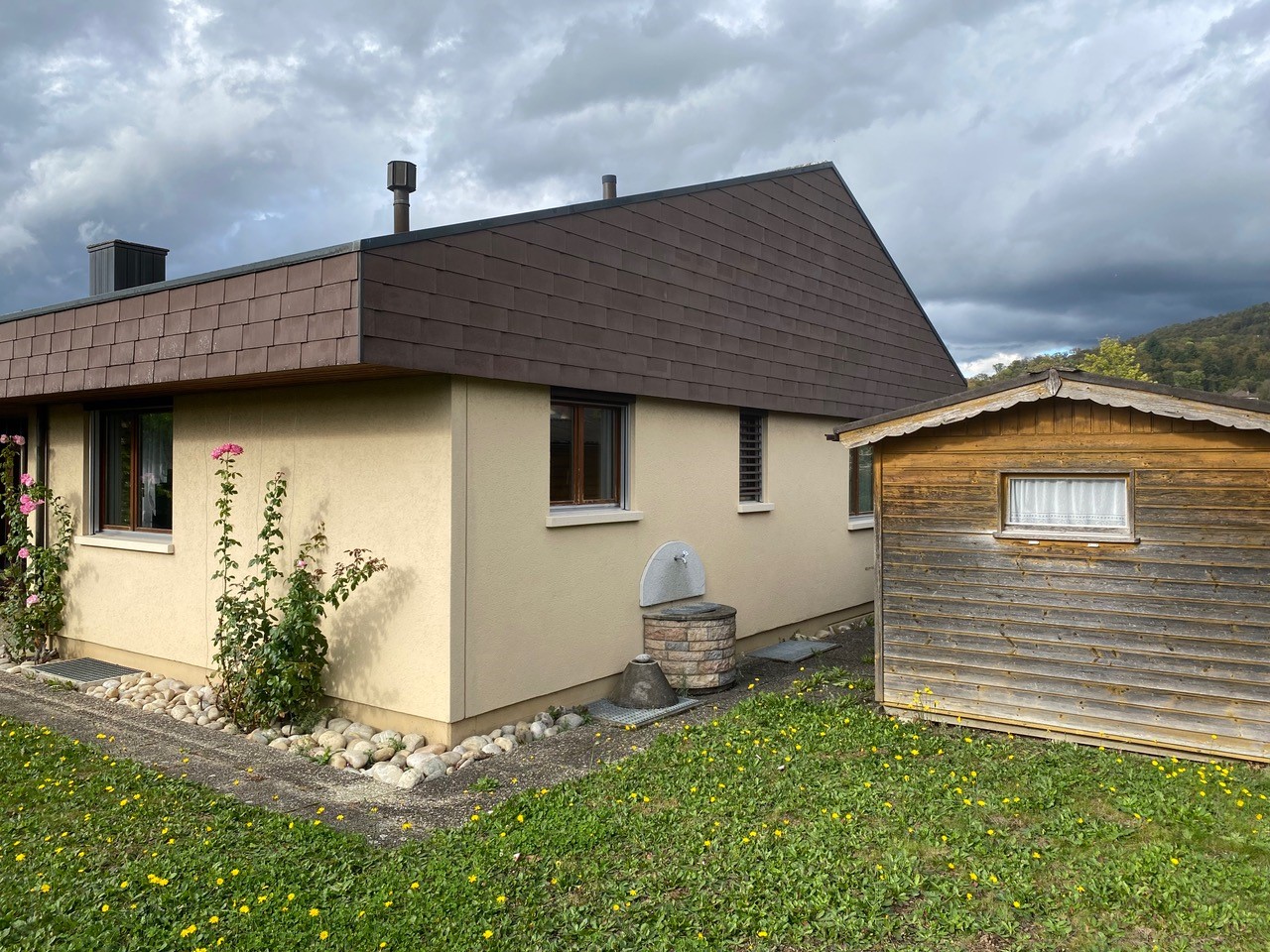 Aussenansicht vor Anbau