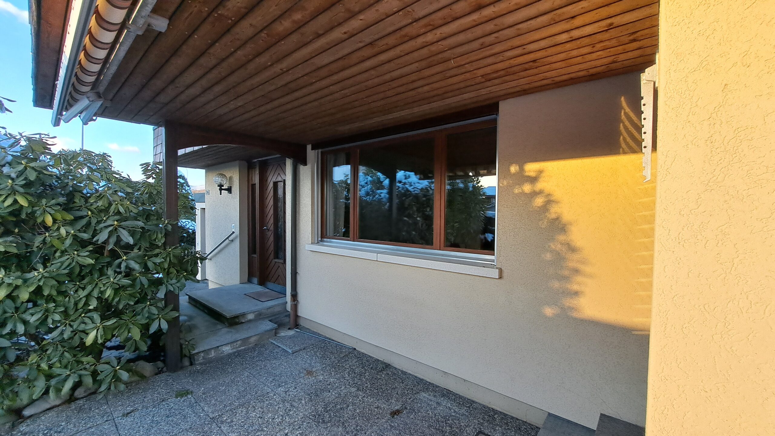 Aussenansicht vor Anbau