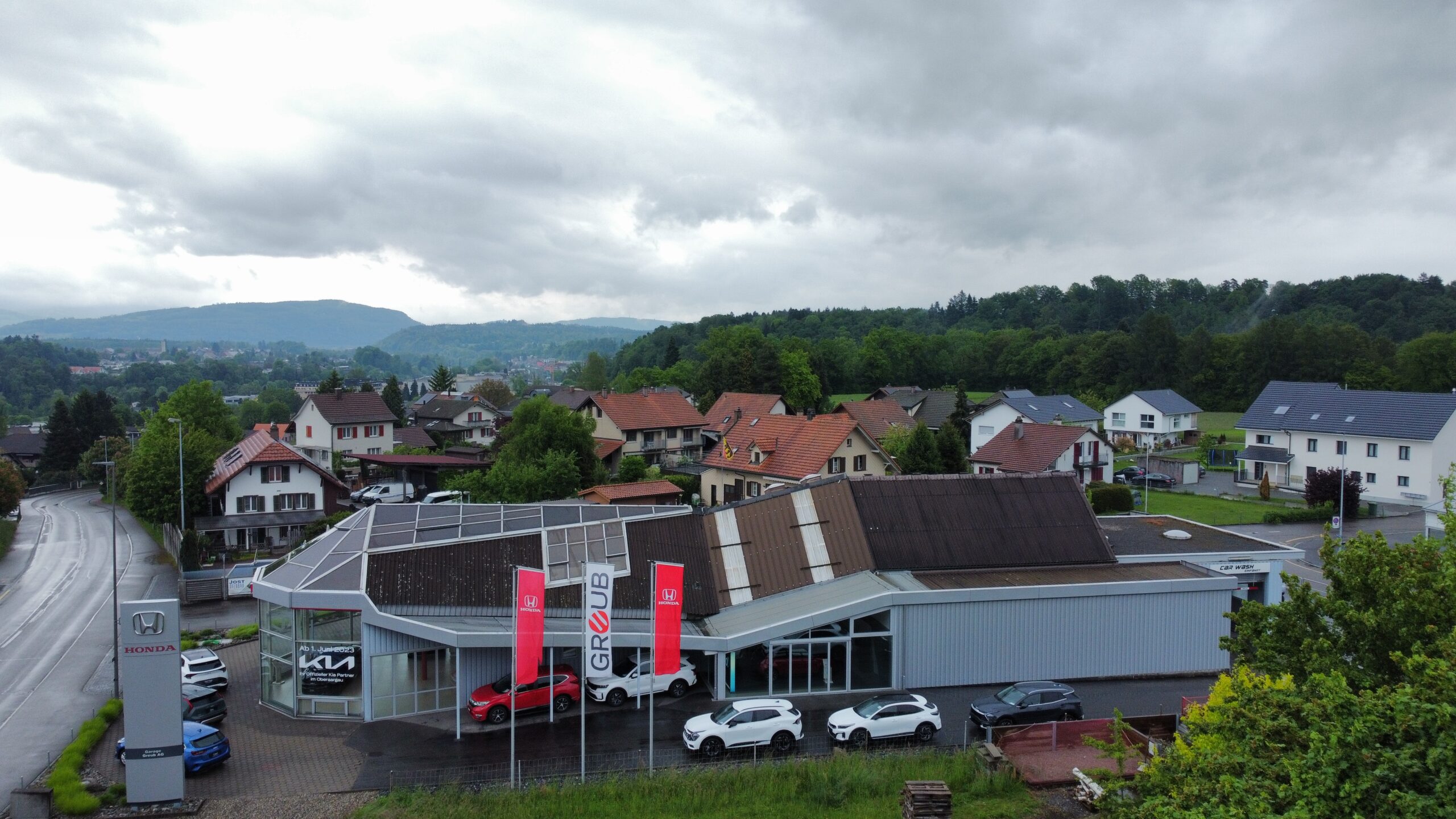 Drohnenaufnahme Seite