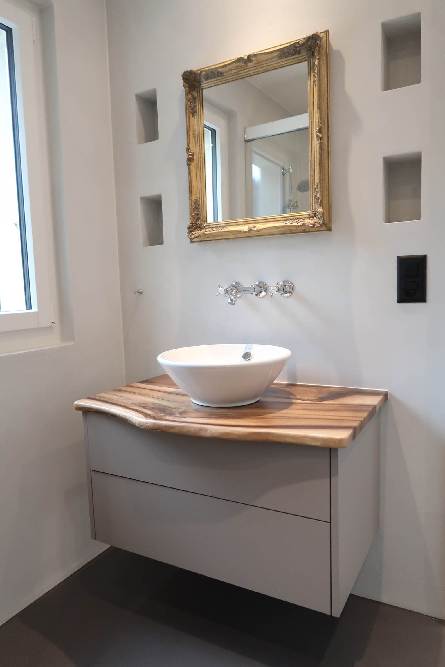 Massanfertigung in der Dusche