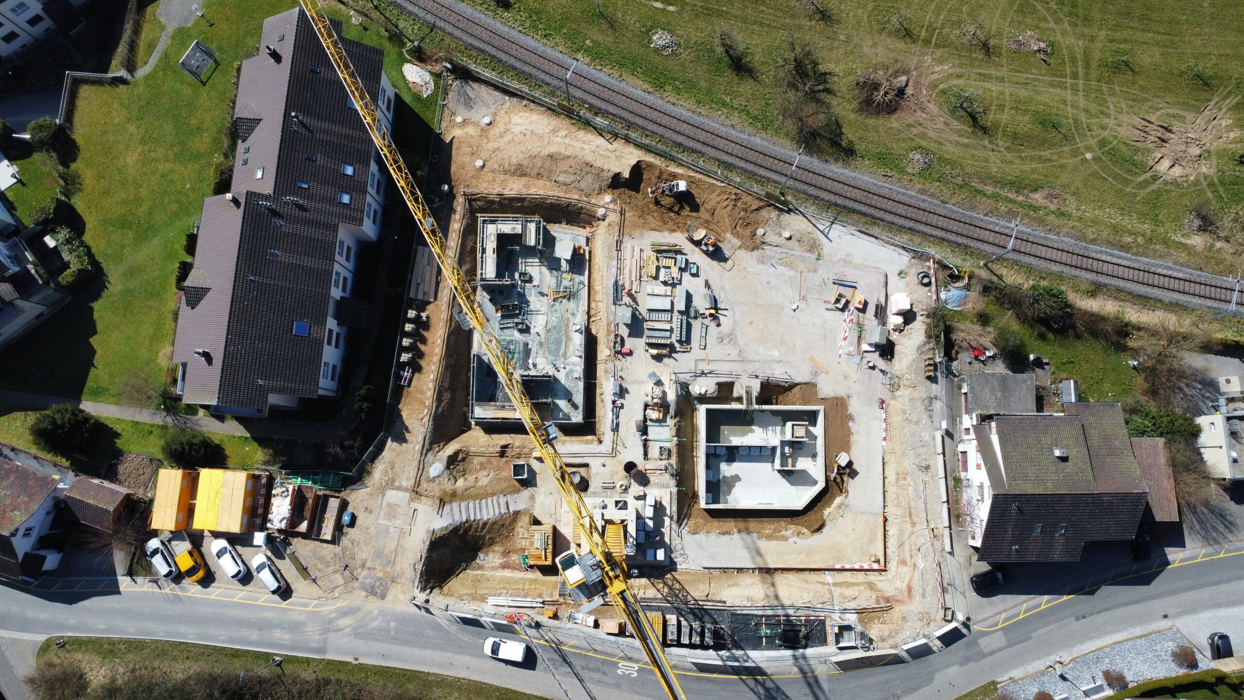 Luftbild 2. Untergeschoss