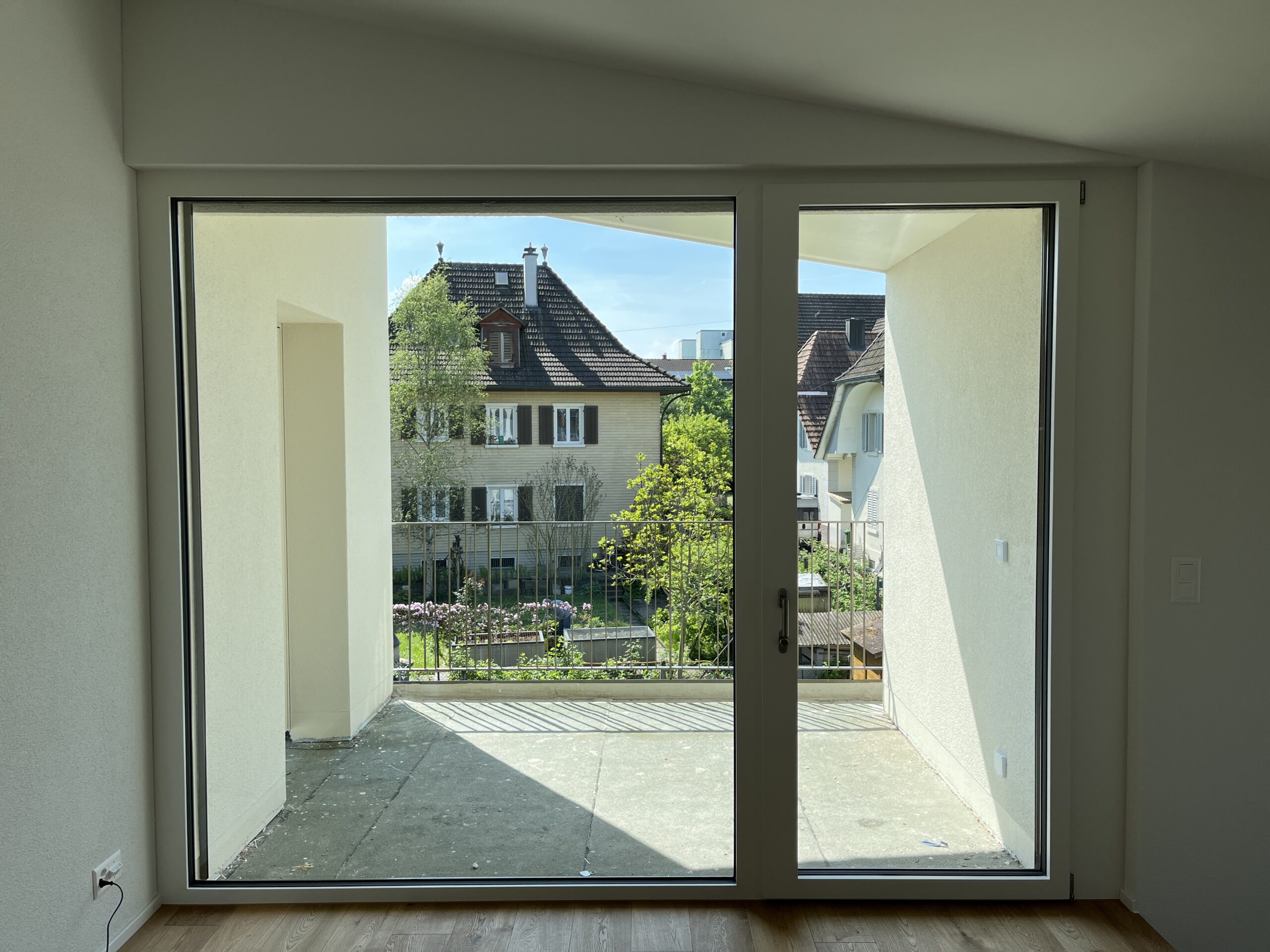 Schlafzimmer mit Terrasse