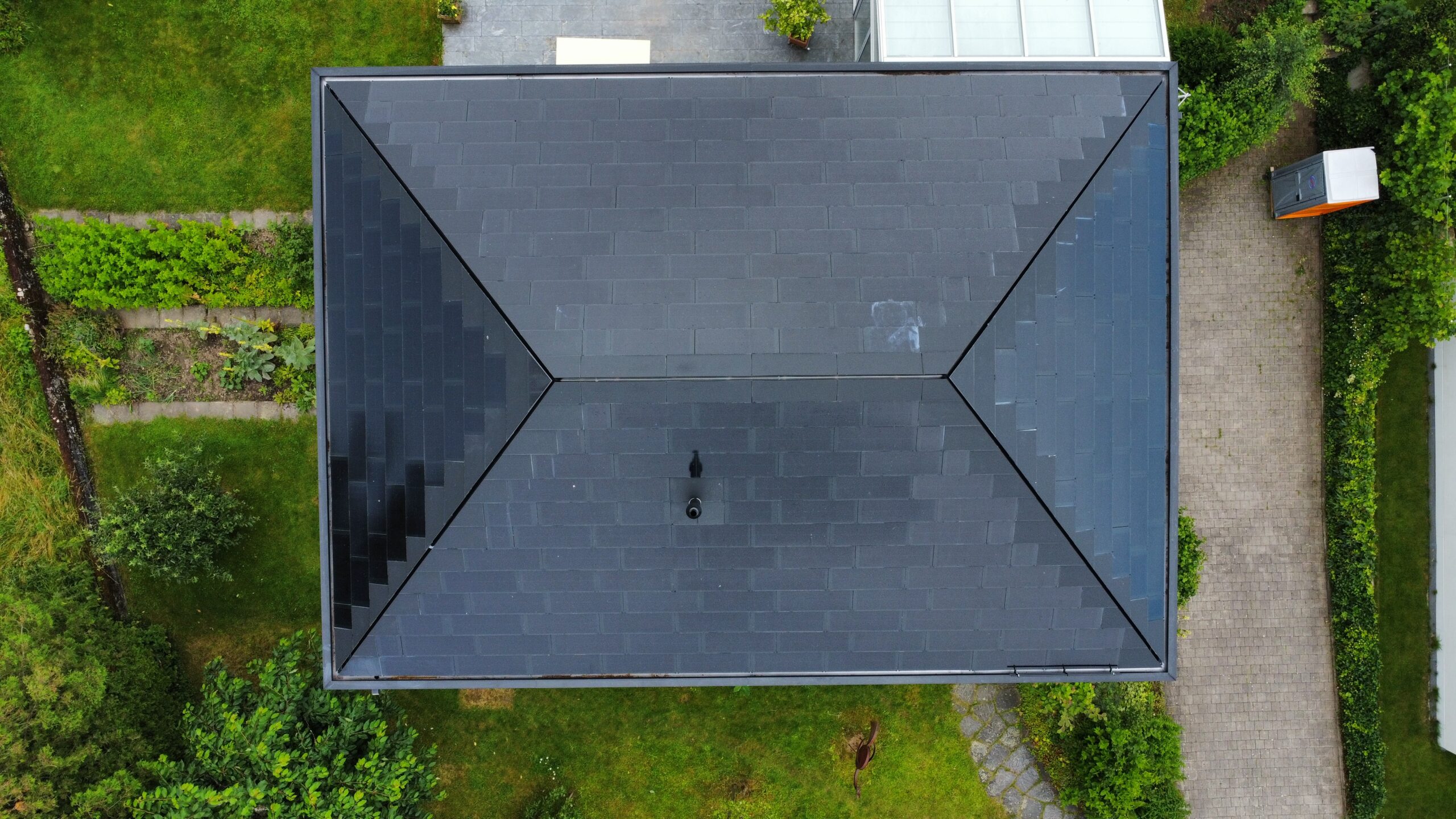 Allseitige Photovoltaikanlage